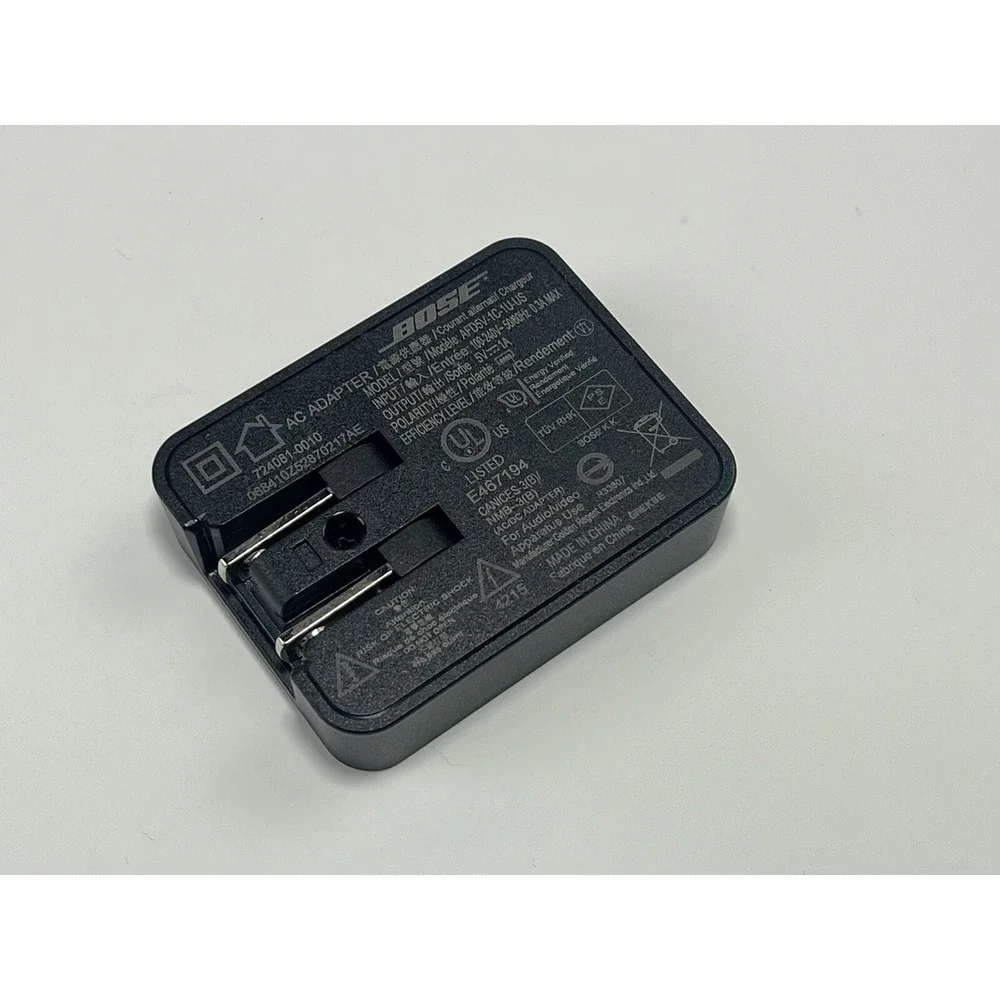 BOSE AC Adapter 5V 1A USB output Charger‎ AFD5V-1C-1U-US Soundlink Speaker NEW